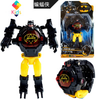 儿童小孩变形超人奥特曼电子手表男女孩卡通幼儿宝宝玩具投影手表真智力 投影版蝙蝠侠动漫