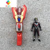银河火花S变身器 奥特曼软胶超人儿童玩具 维克特利火炬召唤器 男真智力 火炬+维克特利/约13厘米软胶动漫