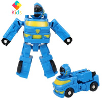 奥特曼力量变形小男孩奥特曼玩具Q版公仔钢铁飞龙超人变形车玩具真智力 蓝色翼龙(变型车仔)动漫