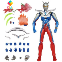 赛罗奥特曼的玩具无限闪耀形态迪迦泽塔ACT可动人偶手办模型套装真智力 赛罗ACT+支架 18关节可动动漫