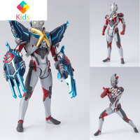 SHF赛罗无限形态玩具艾克斯儿童男孩关节可动手办人偶模型真智力 [优质发光版艾克斯装甲]送支架动漫