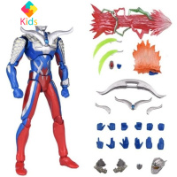 奥特曼之王ACT奥特之王SHF带披风超可动人偶玩具盲盒潮玩模型手办真智力 赛罗ACT2.0+支架 18关节可动动漫