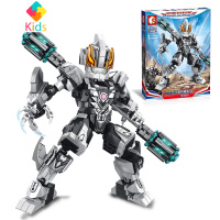 奥特曼积木拼装玩具男孩子系列赛罗泽塔泰迦怪兽超大儿童模型真智力 [及恶_贝利亚]奥特 曼542颗粒动漫