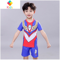 奥特曼衣服夏季t恤短袖套装儿童男童赛罗全套cos迪迦奥特曼服装真智力 迪迦奥特曼110cm动漫