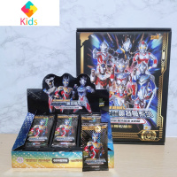 奥特曼卡片豪华版收藏册第5弹收集卡册大容量pr拼图卡牌真智力 大卡册[送荣耀版1盒144张]动漫