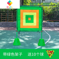 儿童投掷粘靶盘幼儿园感统训练沙包粘球玩具亲子户外安全软体飞镖真智力 带架A型扔沙包