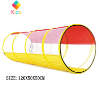 儿童游乐场帐篷爬行钻洞隧道幼儿园室内户外运动玩具生日新年礼物真智力 白色