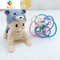 婴儿学爬行玩具宝宝电动爬娃引导学爬爬3-6-12个月婴幼儿娃娃器真智力 电池(手抓球+蓝鼠爬娃)+升级版(音乐+唐诗+故