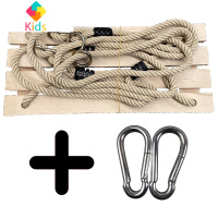 仿麻绳[实木]榉木弧形儿童秋千室内户外成人幼儿吊椅真智力 简配(秋千+挂钩)默认仿麻绳玩具