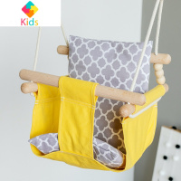 URbebe婴儿室内家用吊椅婴幼儿攀爬架秋千吊篮儿童礼物宝宝布摇椅真智力 每一款配置相同,只有配色不同玩具