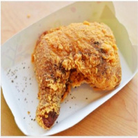 鲁丰 黑椒柠檬炸鸡腿180g*5个