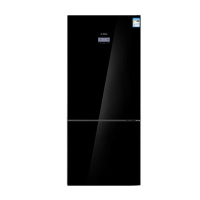 博世大容量两门黑精钢冰箱,维他保鲜,原装进口