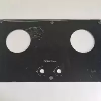 客材配 全新原装法迪欧燃气灶JZT/Y- 2B10W钢化黑色玻璃面板 (天然气和液化气通用)务必开箱验货签收