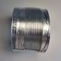 帮客材配 全新原装法迪欧油烟机J9009烟管(内径180)1.5米通用松桥J7501苏宁极物7001银色 收前务必验货