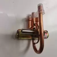 帮客材配全新原装150A空气能热水器75/210A 盾安四通阀 DSF-4-R410A 通用 三花 SHF-4H-