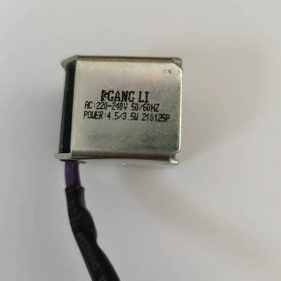 帮客材配 全新原件 四通阀线圈 220V 50-60HZ 4.5/3.5W 35cm 两孔 收前验货