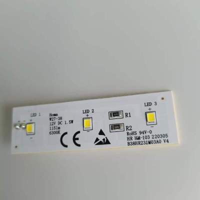 帮客材配全新原装P0970096782奥马扎伊冰箱ZBE2350HCALED灯板 收前务必验货