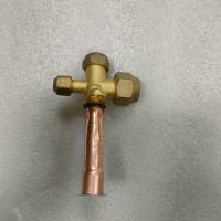 帮客材配 全新原件 空调外机截止阀 三通 低压直管 3P空调 4分直管 12.7mm 收前务必验货