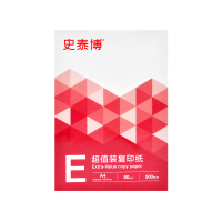 史泰博 80G 超 值装复印纸 5包/箱 A4 白色 单包