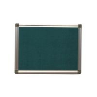史泰博 铝合金边框软木板(包绿布) 120*180cm 蓝色