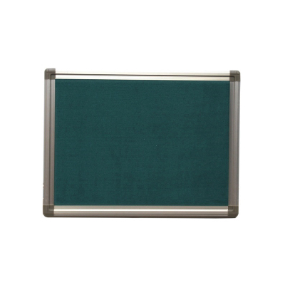 史泰博 铝合金边框软木板(包绿布) 90*180cm 绿色
