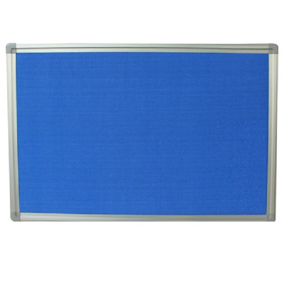 史泰博 铝合金边框软木板(包蓝布) 90*120cm
