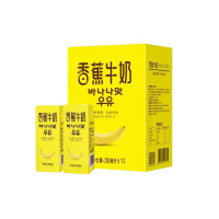 白帝香蕉牛奶 200ml*12盒 网红香蕉牛奶营养早餐奶