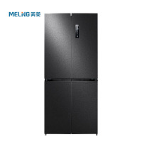 美菱冰箱 BCD-415WPU9CY 415升 四开门智能变频母婴冰箱 晶钻灰