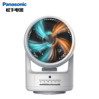 松下(Panasonic)家用桌面暖风机速热电暖气/纳米离子群净化冷暖两用/遥控定时电暖器DS-WF1522CW白色