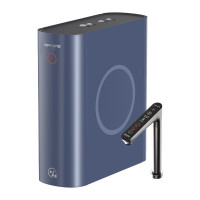 九阳(Joyoung)家用净水器800G净饮机净热一体机RO反渗透净水机厨下式热小净2.05L/min RF680s