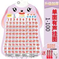 [新疆西藏]有声挂图儿童早教宝宝启蒙拼音识字点读墙贴玩具 [数字1-100]