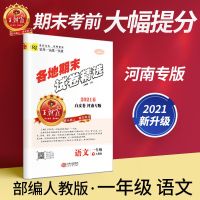 王朝霞各地期末试卷精选语数英河南1-6年级下考点总结期末总复习 语文(部编版) 一年级下册