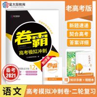 2021版金太阳高考模拟冲刺卷全国卷百万联考卷真题二轮复习必刷卷 老高考版 语文