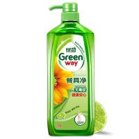 妈妈壹选绿劲柚子柠檬金桔洗洁精无毒不伤手餐具净1.28KG油污净 1.28KG*1瓶体验装[柚子柠檬]