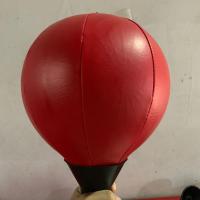 拳击速度球头专业立式速度架 散打反应训练 不倒翁家用健身发泄球 红色 特价M10螺丝球头