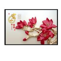 电表箱装饰画免打孔配电箱遮挡装饰盒客厅总开关电闸箱墙壁画挂画 001 40*30可容纳32*22内 悬挂式