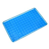 爱优活夏天枕头凉枕冰凉凝胶片枕套夏季成人颈椎护颈学生枕头枕垫 方格凝胶片(53*35cm)