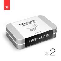 拳峰凝胶护盾MMA格斗散打泰拳关节保护垫UFC搏击拳击护指腕关节 铁盒包装 硅胶缓冲 白色 [10*5