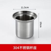 304马桶刷置物架免打孔死角多功能带底厕所新型子收纳套装多功能 美式马桶刷杯1个 普通款