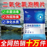 水产养殖二氧化氯泡腾片杀菌消毒片池塘水库消毒除臭杀菌水产消毒 二氧化氯500g/袋[买3发4]