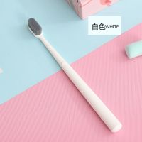 万根毛牙刷成人超软细密月子产后孕妇孕期专用软毛刷情侣牙刷套装 白色(单只)