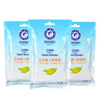 [多规格]朵朵贝儿玉米爽身粉带粉扑140g防痱补充装袋装70g5包 3包(袋装 70克 x 3包)
