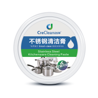 不锈钢清洁膏厨房多功能强力去油污除焦渍锅底黑垢清洗剂刷锅神器 1瓶[200克]体验装