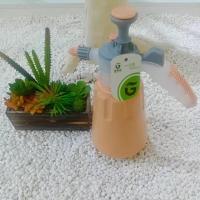 浇花喷壶园艺家用洒水壶气压式喷雾器喷雾瓶压力浇水壶喷水壶 1.5L橘色气压壶+配件