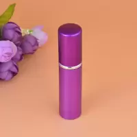 旅行便携香水分装瓶 喷雾瓶玻璃空瓶子旅行按压小喷瓶5ml/10ml 紫色 5ml