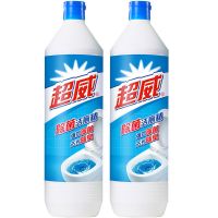 超威除菌洁厕灵900g*2瓶强力厕所马桶清洁剂除尿垢清香型洁厕液 除菌洁厕900g2瓶(共1800g)