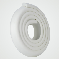 大学生宿舍楼梯脚踏垫寝室上下铺爬梯子脚垫海绵防撞条泡沫防滑垫 加厚-白色 2米送胶款