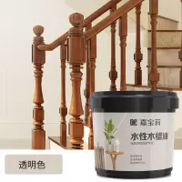嘉宝莉防腐木蜡油实木家具户外水性耐候实木透明清漆木器漆油漆 透明亮光+工具 1kg