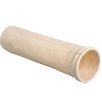 普通耐高温涤纶防水防尘防静电集尘滤袋 工业除尘布袋脉冲除尘器 涤纶针刺毡 133*1000