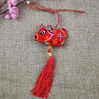 端午节香包传统刺绣十二生肖会响儿童挂脖香囊香袋古法荷包小礼物 b款牛